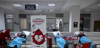 Edirne Emniyet Müdürlüğü Personeli Türk Kızılay'a Kan Bağışında Bulundu