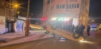 Kırıkkale'de otomobil devrildi, sürücü hayatını kaybetti