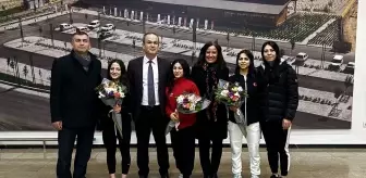 Avrupa Halter Şampiyonası'ndan dönen milli halterciler Konya'da karşılandı