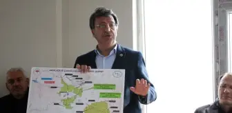 AK Parti Van Milletvekili Kayhan Türkmenoğlu, Çubuklu Barajı'nın yapılacağı alanda incelemelerde bulundu