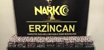 Erzincan'da uyuşturucu ticareti yaptığı iddiasıyla gözaltına alınan zanlı tutuklandı
