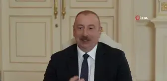 Azerbaycan Cumhurbaşkanı Aliyev, TDT Aksakallar Heyeti Başkanı Yıldırım'ı kabul etti