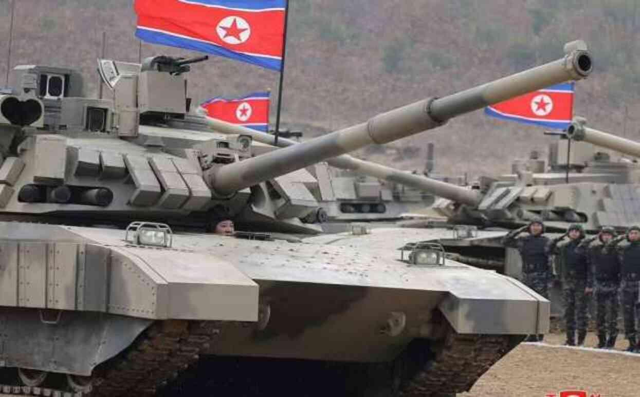 Kim Jong Un, katıldığı tatbikatta yeni model askeri tank kullandı, askerlere 'savaşa hazır olun' talimatı verdi