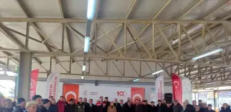 Harmancık'ta 8 Ton Aspir Tohumu Dağıtım Töreni Düzenlendi