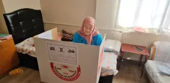 Sındırgı'da Gezici Sandıkta Oy Kullanma İşlemi Tamamlandı