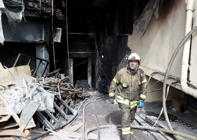 İstanbul'da 29 kişinin can verdiği yangın yerinden dehşete düşüren görüntüler