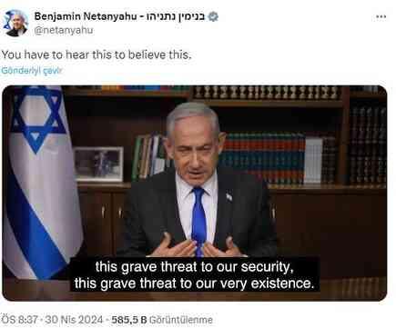 Tutuklanma korkusu saran Netanyahu, yayınladığı videoyla resmen yalvardı