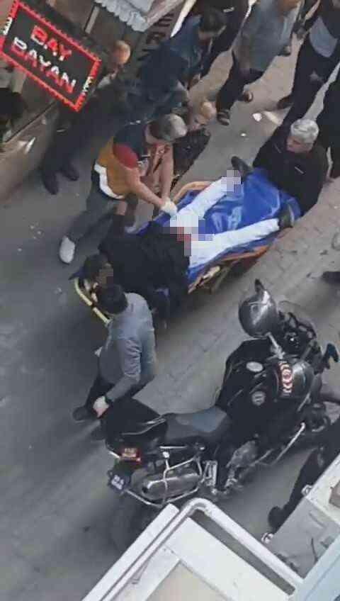 Gen� k�z, tart��t��� sevgilisini s�rt�ndan b��aklad�! Hayati tehlikesi s�r�yor