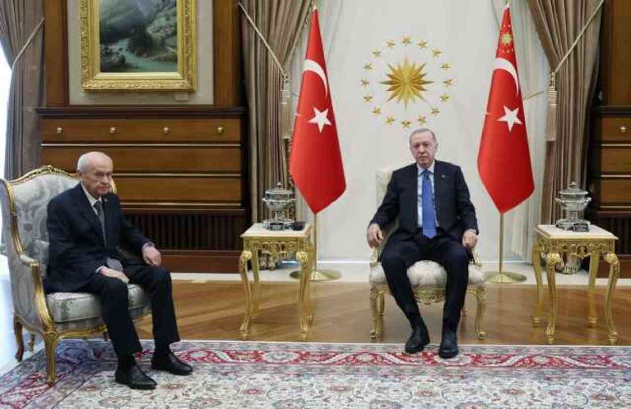 Beştepe'de Erdoğan-Bahçeli görüşmesi sona erdi! İşte masadaki konular… Beştepe'de Erdoğan-Bahçeli görüşmesi sona erdi! İşte masadaki konular…