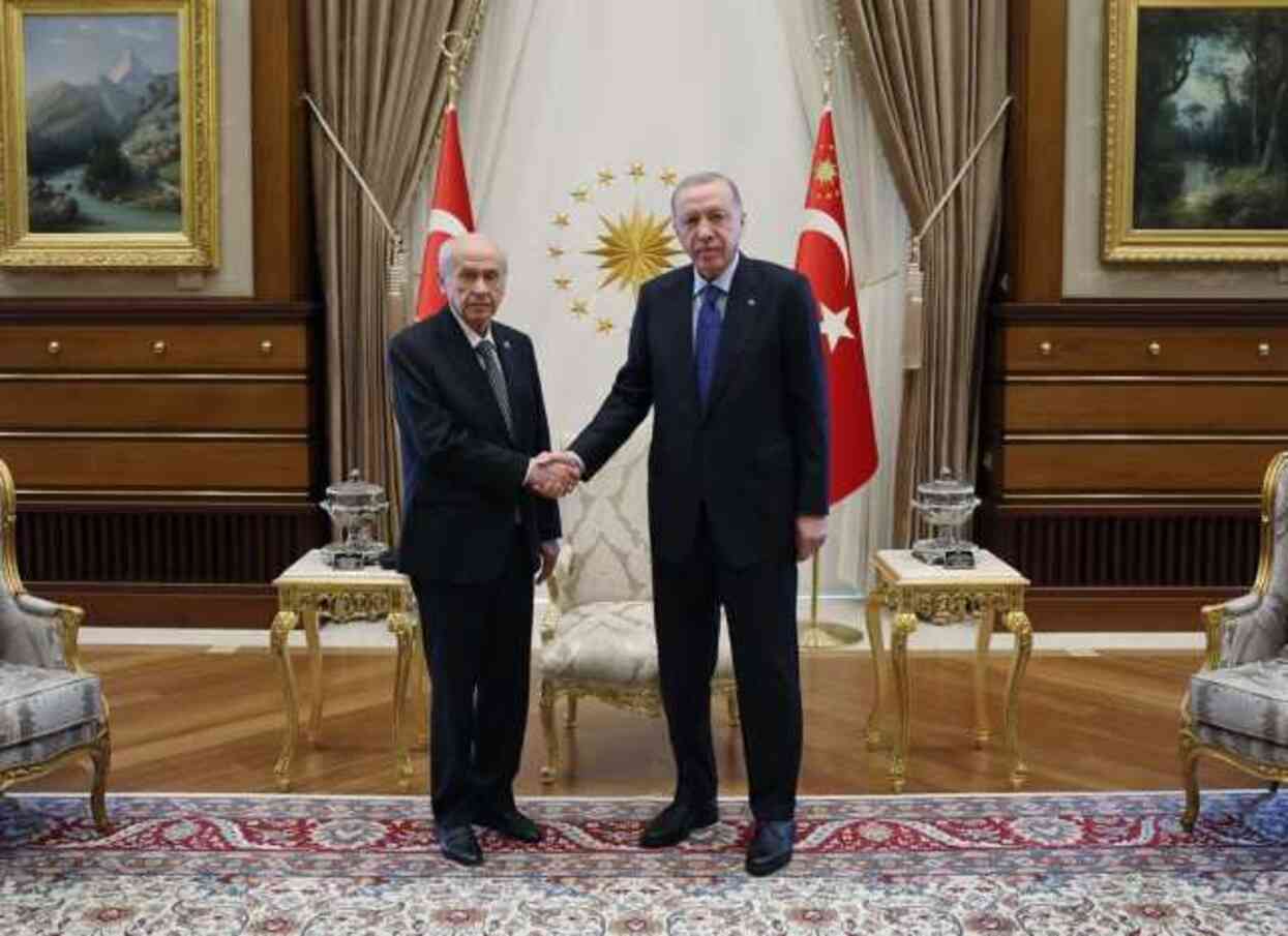 Beştepe'de Erdoğan-Bahçeli görüşmesi sona erdi! İşte masadaki konular… Beştepe'de Erdoğan-Bahçeli görüşmesi sona erdi! İşte masadaki konular…