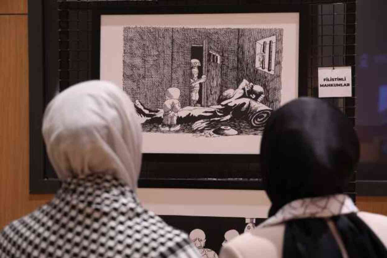 Filistinli Karikatürist Naci El- Ali 'nin ' Hanzala' Temalı Sergisi Konyalılarla Buluşuyor Filistinli Karikatürist Naci El- Ali 'nin ' Hanzala' Temalı Sergisi Konyalılarla Buluşuyor