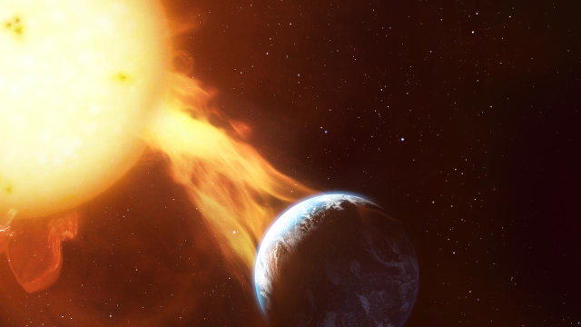 Güneş'te son 7 yılın en büyük patlaması meydana geldi