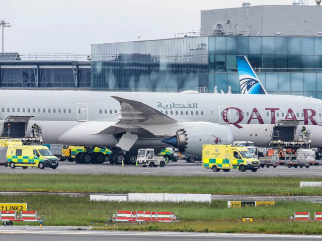 Katar Hava Yolları'na ait uçak türbülansa girdi: 12 kişi yaralandı