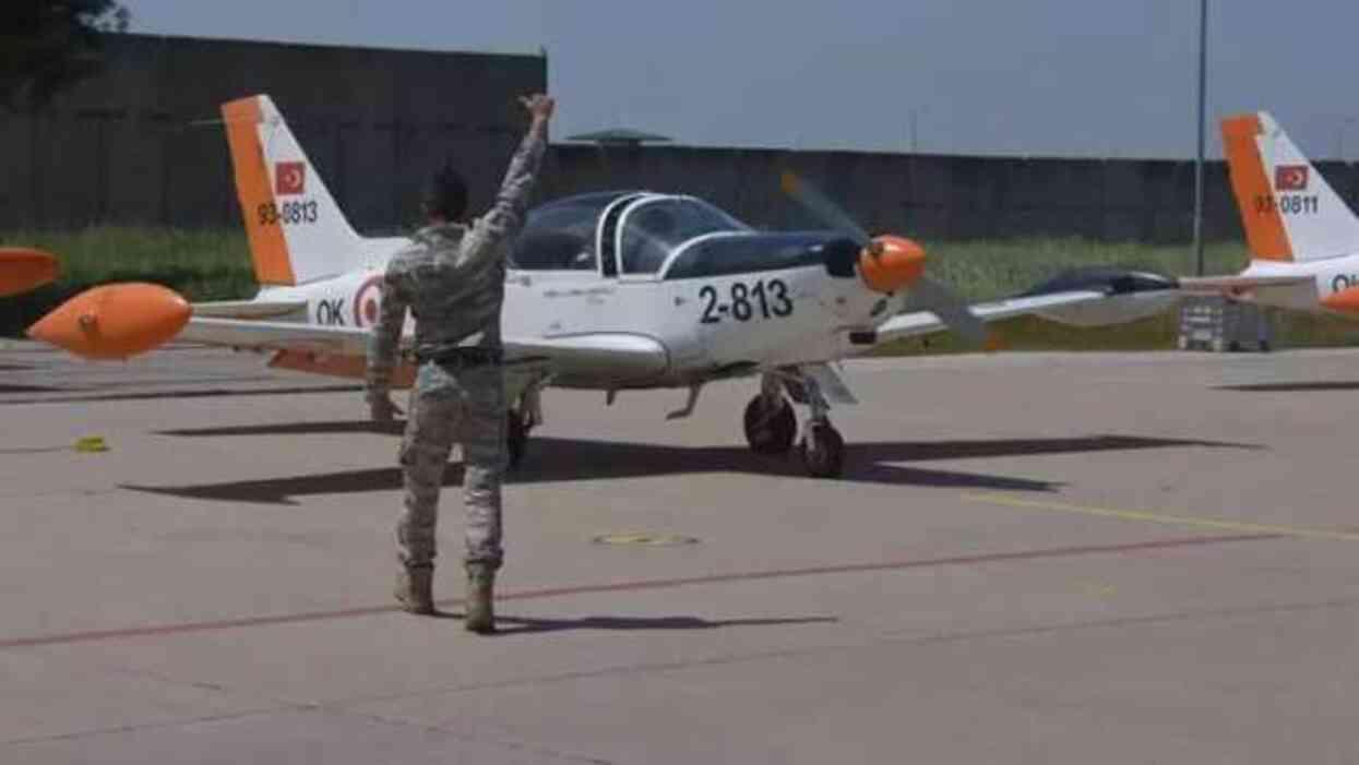 2 pilotun şehit olduğu uçak kazasından ilk görüntüler