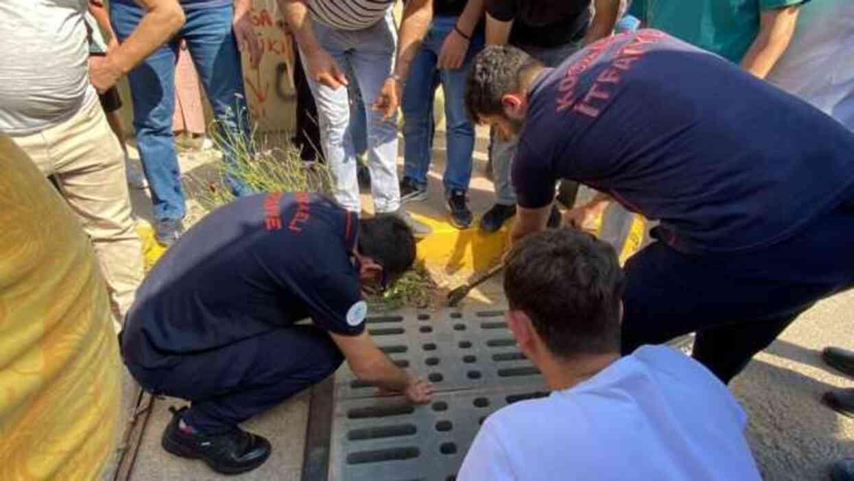 Sınava 40 dakika kala kimliğini okul çevresindeki mazgala düşürdü