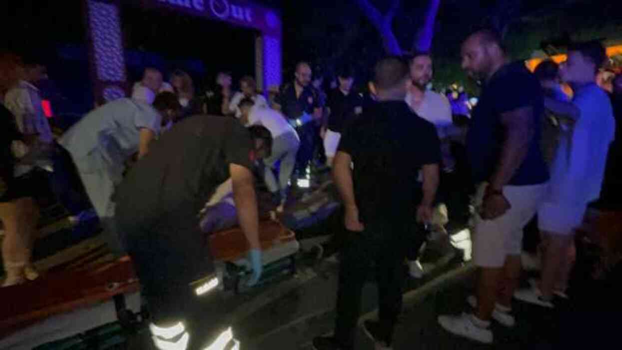 Bodrum'da lüks cipin yayaların arasına dalmasıyla 6 kişi yaralandı