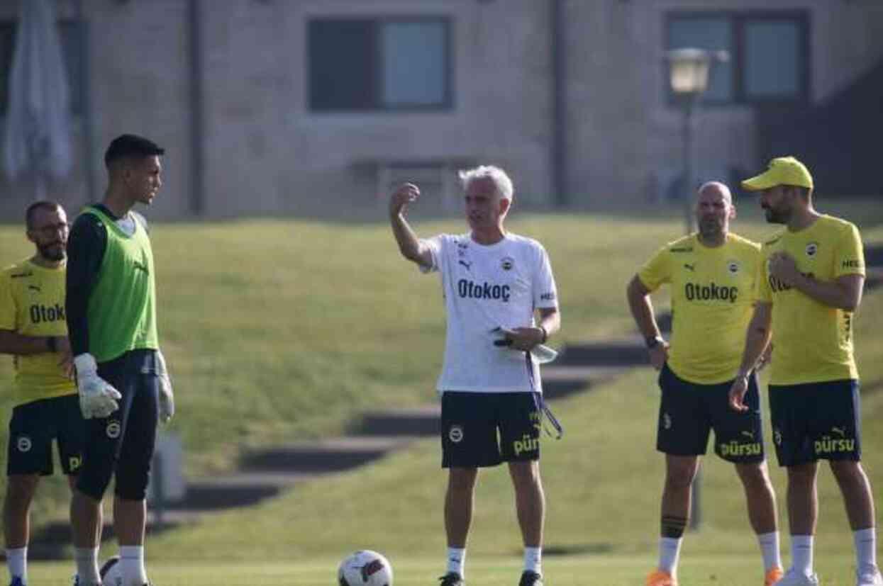 Fenerbahçe sezonu açtı! Jose Mourinho sahaya indi