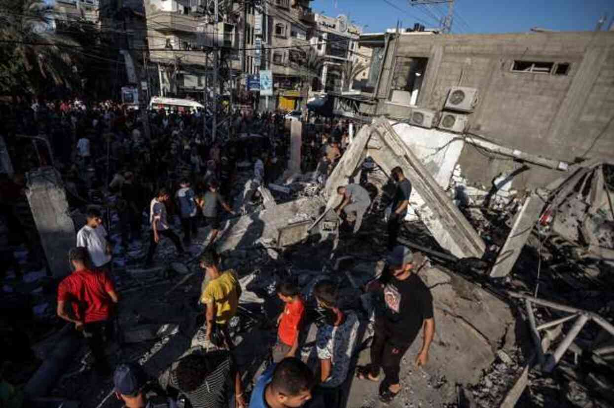 İsrail, Gazze'de Birleşmiş Milletler Okulu'na saldırı düzenledi: 16 Filistinli öldü İsrail, Gazze'de Birleşmiş Milletler Okulu'na saldırı düzenledi: 16 Filistinli öldü
