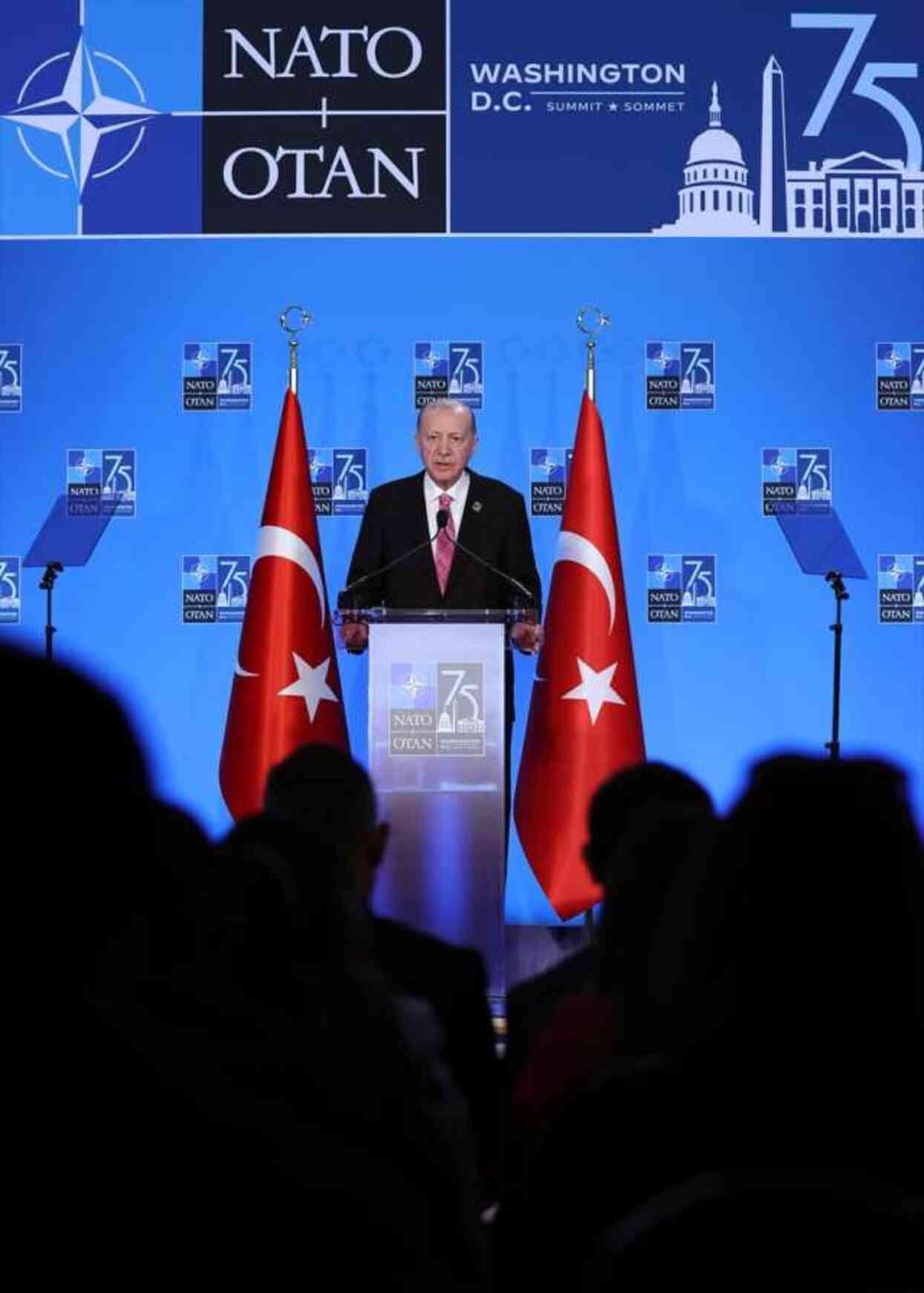 Cumhurbaşkanı Erdoğan: İsrail ile NATO nezdindeki işbirliklerini onaylamayacağız