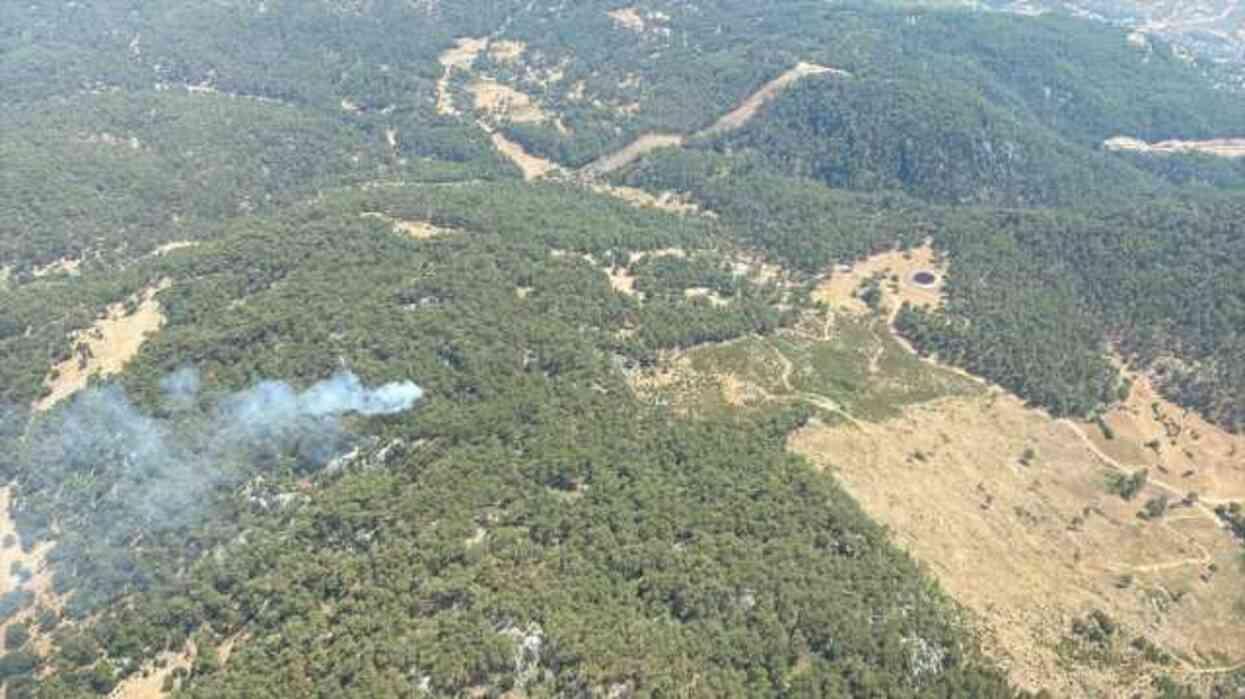 Muğla'da bir günde 11 yıldırım yangını çıktı