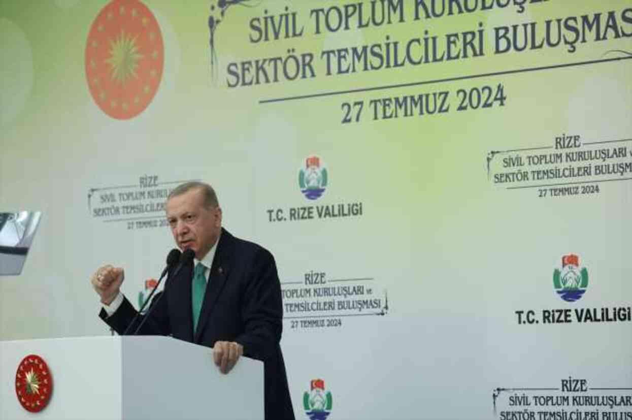Cumhurbaşkanı Erdoğan: Netanyahu gibi birine kırmızı halı sermek, büyük bir akıl tutulmasıdır Cumhurbaşkanı Erdoğan: Netanyahu gibi birine kırmızı halı sermek, büyük bir akıl tutulmasıdır