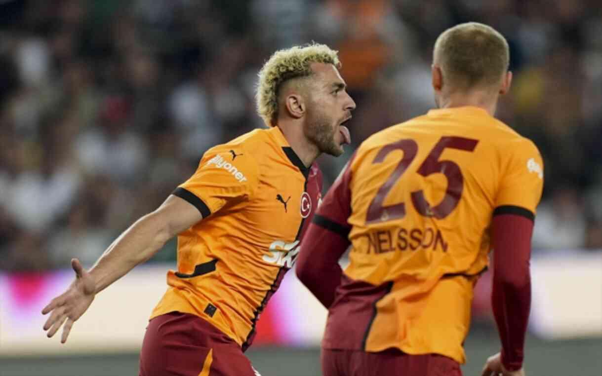 Galatasaray, Konyaspor'u deplasmanda 2-1 yendi