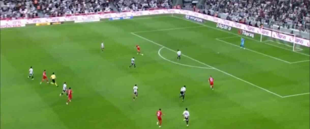 23. saniyede top filelerde! Beşiktaş-Antalyaspor maçında tarihe geçen gol