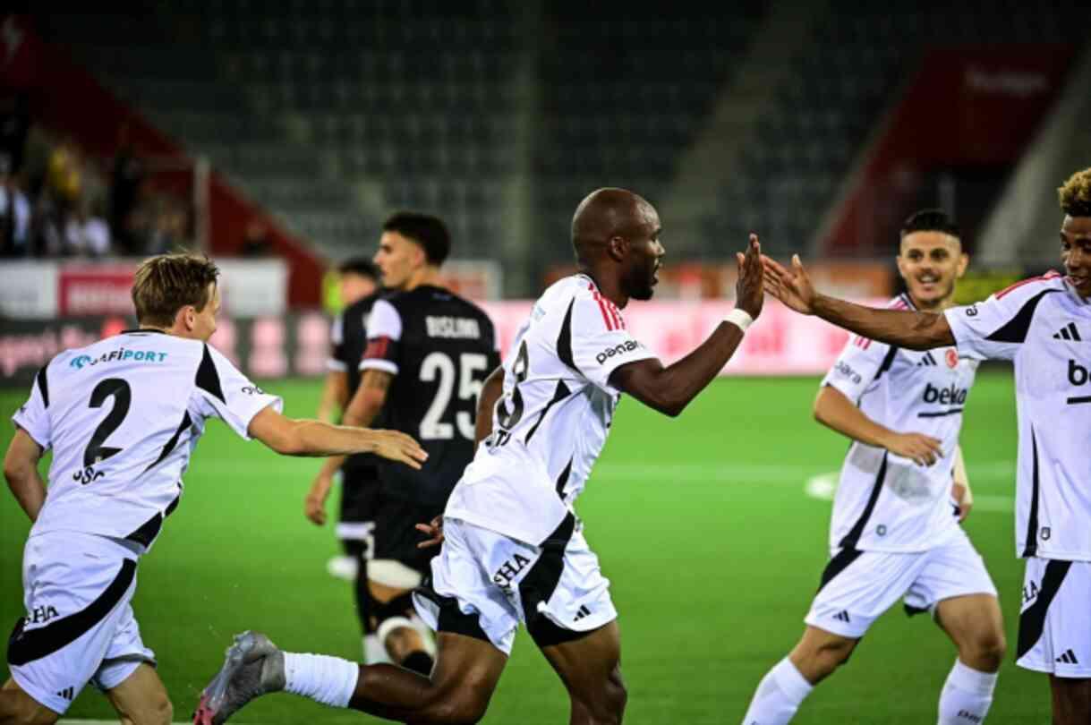 Beşiktaş, Lugano ile deplasmanda 3-3 berabere kaldı