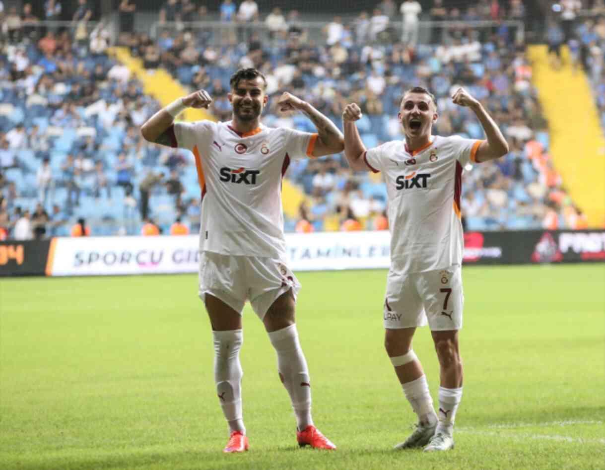 Cimbom'dan farklı tarife! Galatasaray, Adana Demirspor'u deplasmanda 5-1 yendi