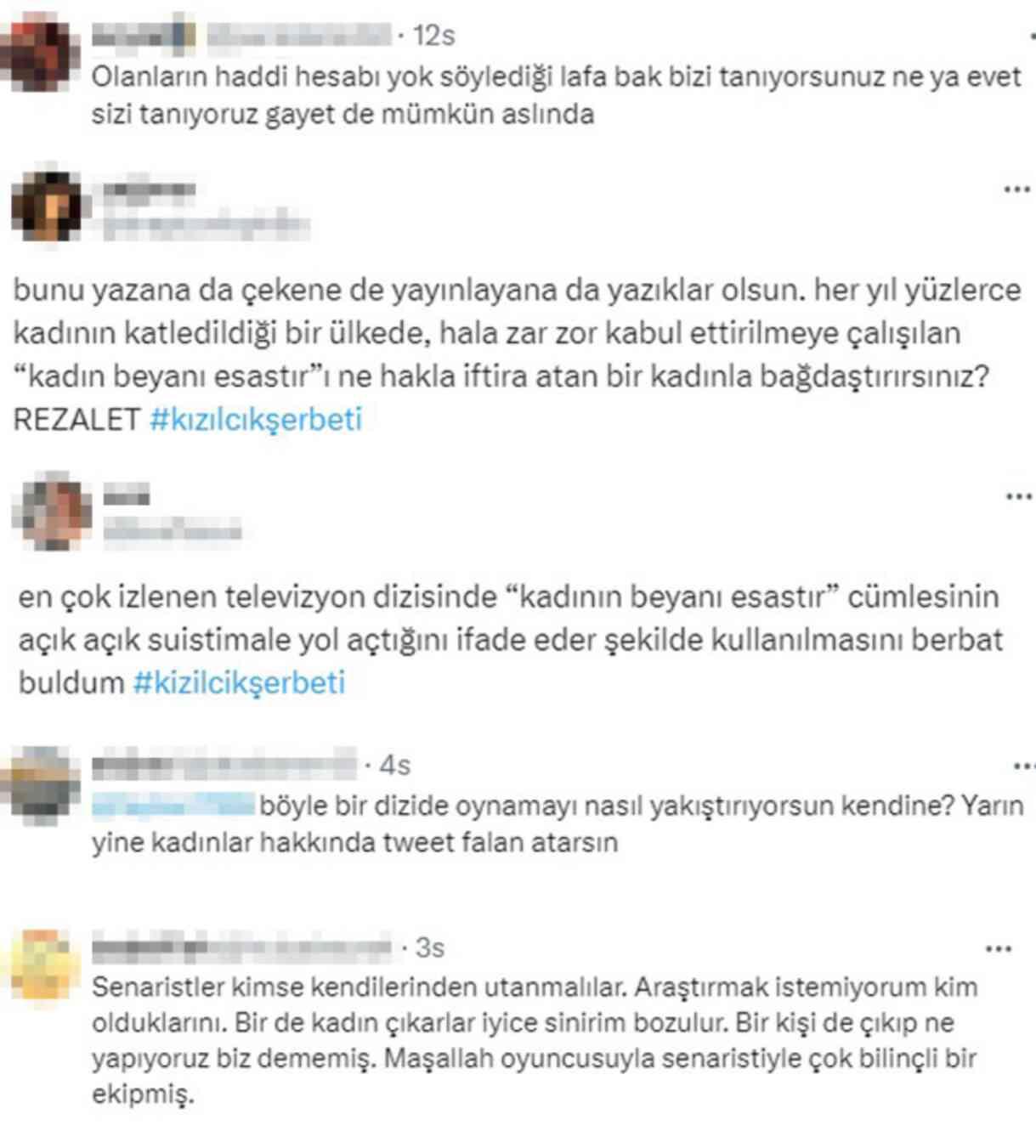 Kızılcık Şerbeti'ndeki 'Kadının beyanı esastır' repliği tepki çekti