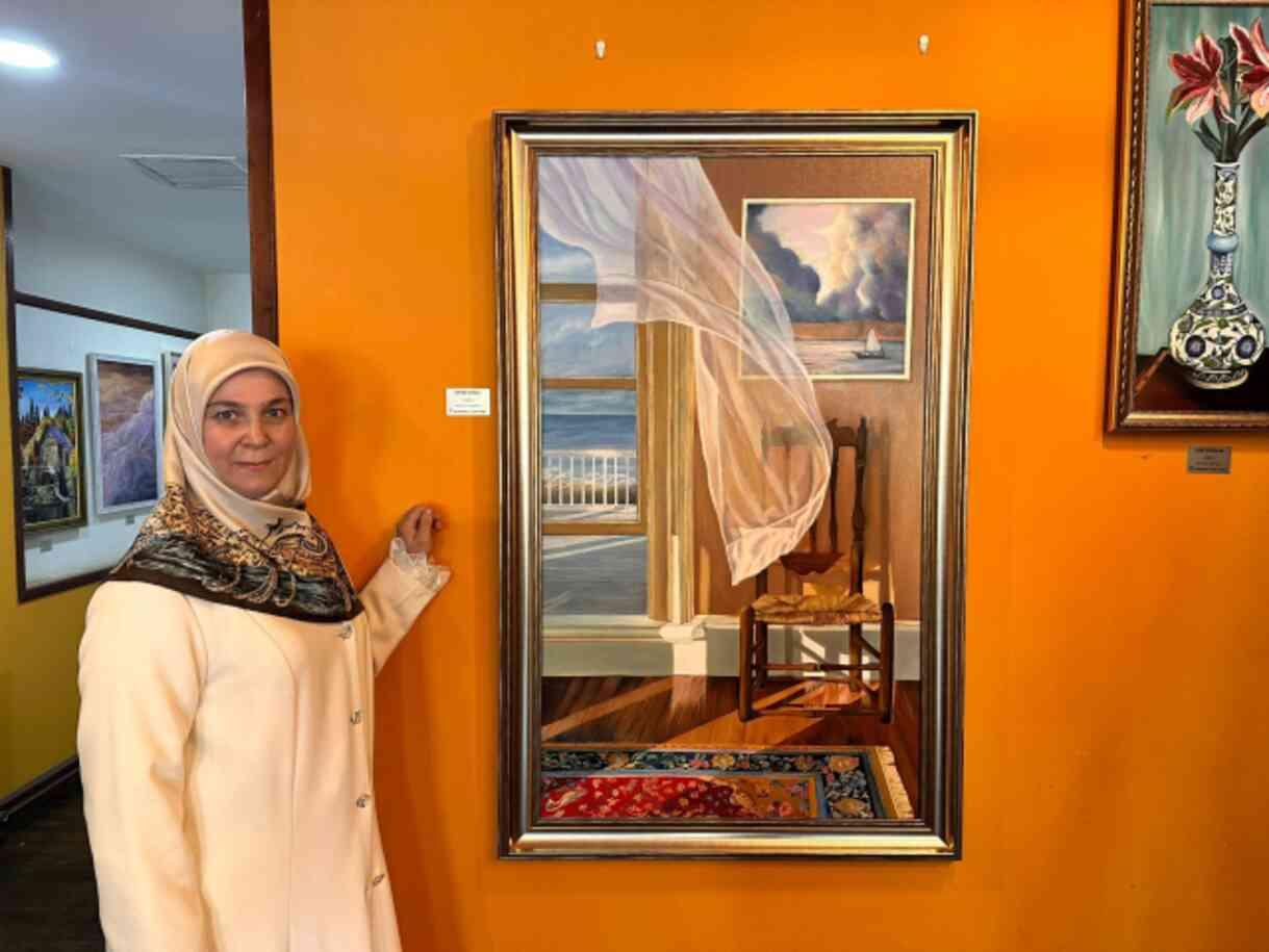 Ressam Gülşah Adaş'ın 'Bir Şey Söylüyorum' sergisi açıldı