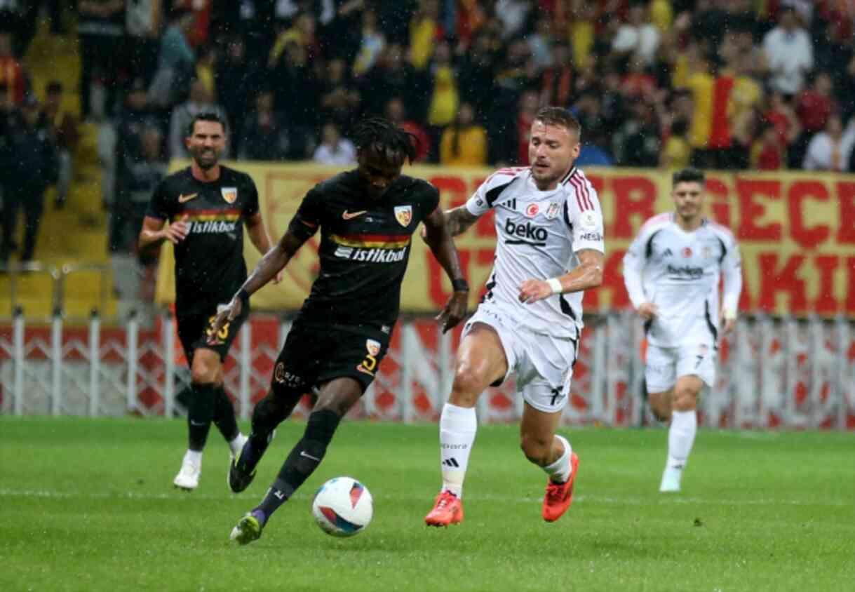 Beşiktaş, Kayserispor'u deplasmanda 3-0 mağlup etti