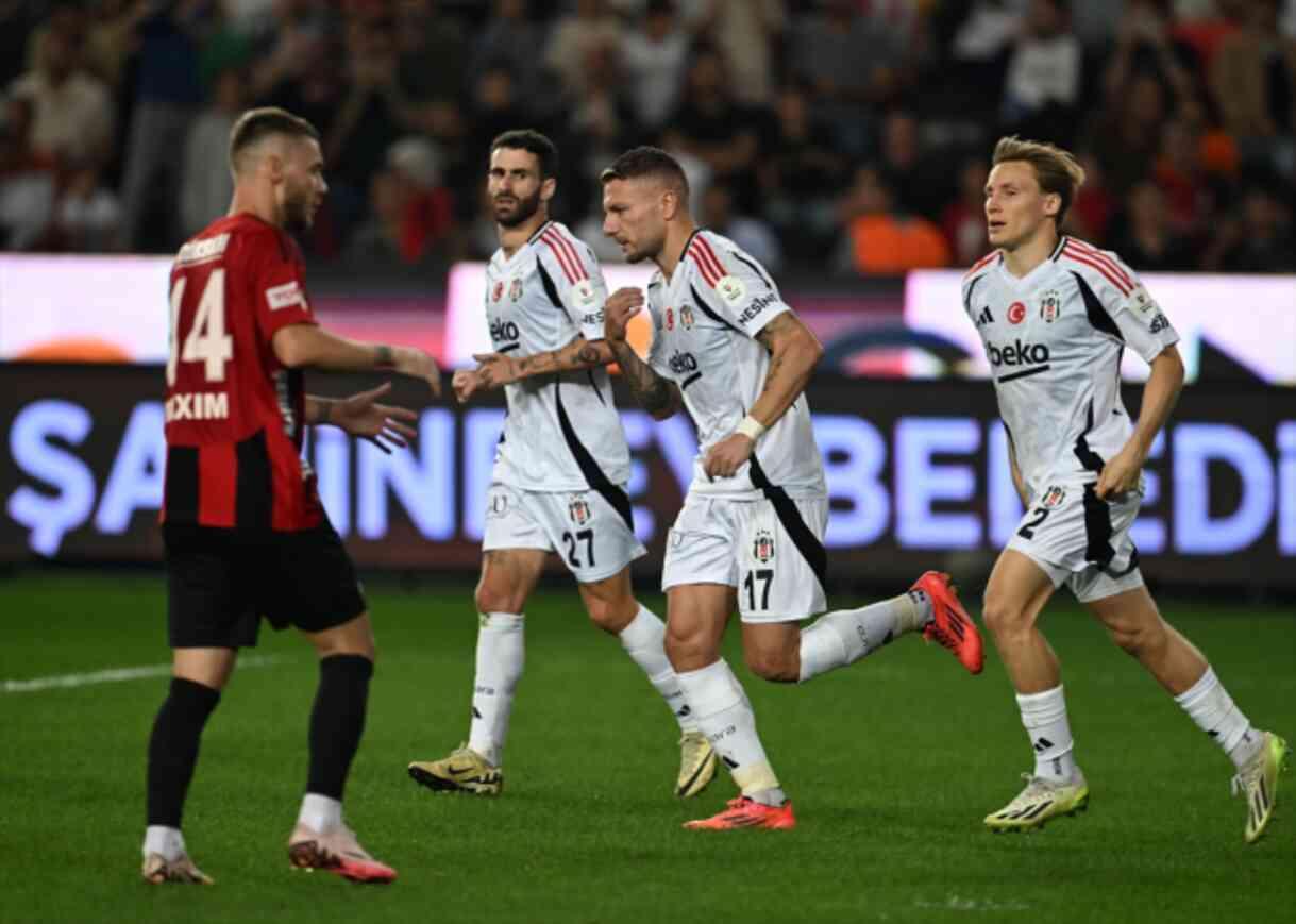 Beşiktaş, Gaziantep FK ile deplasmanda 1-1 berabere kaldı