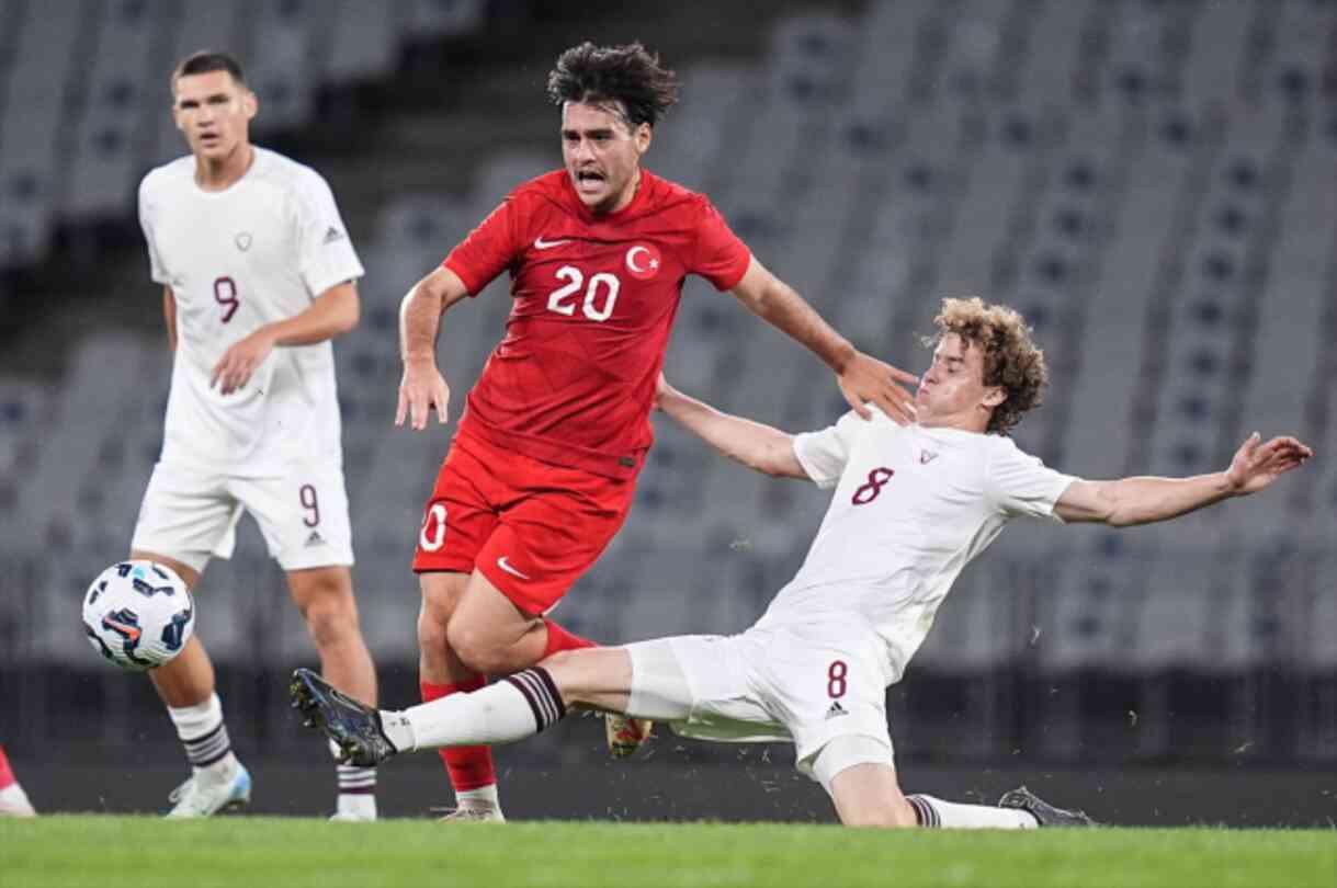 Ümit Milli Takım, Letonya'yı sahasında 3-0 yendi