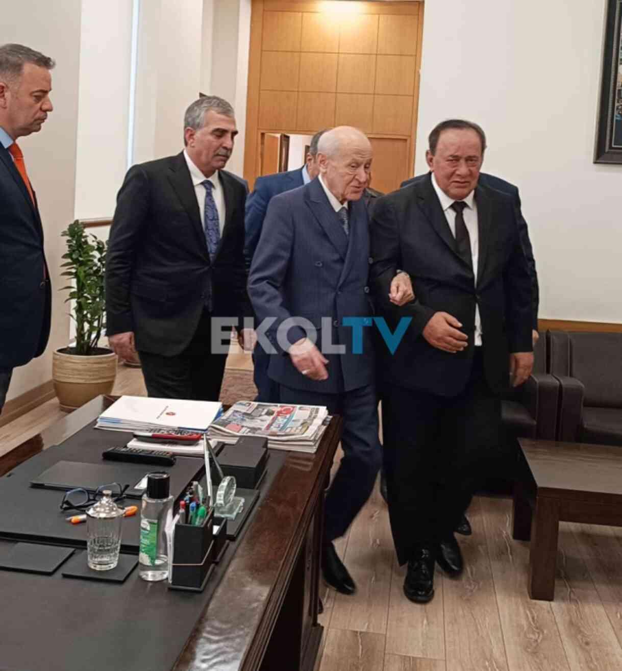 Devlet Bahçeli, Alaattin Çakıcı ile görüştü