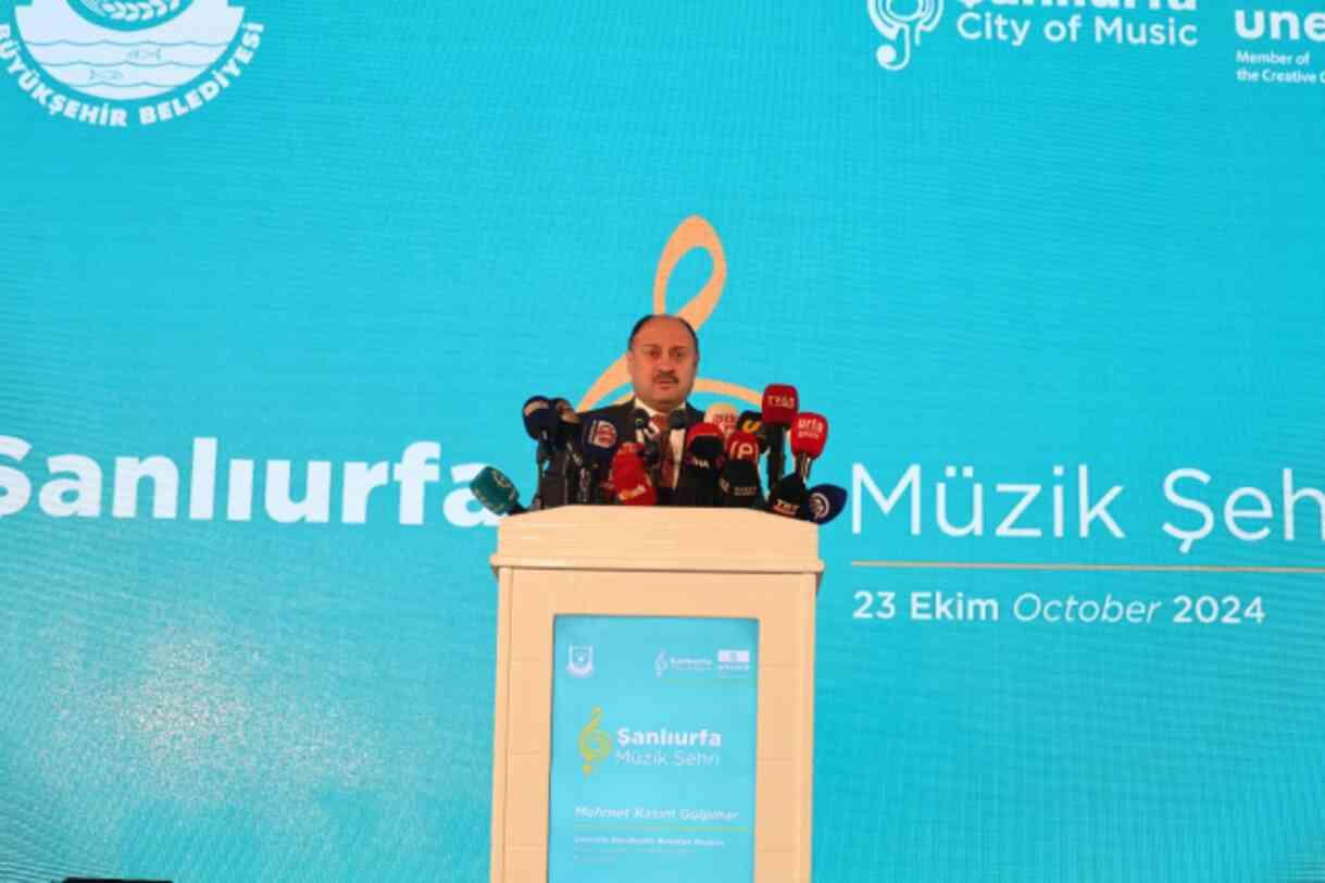Şanlıurfa'nın Müzik Kültürü Dünyaya Tanıtılıyor: UNESCO Müzik Şehri Lansmanı Gerçekleştirildi