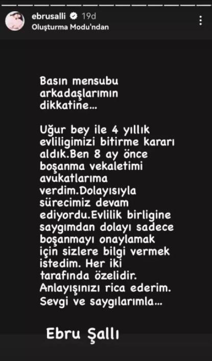 Gökay Kalaycıoğlu'ndan bomba gibi iddia: Ebru Şallı ve Uğur Akkuş boşanması finansal anlamda büyüyecek