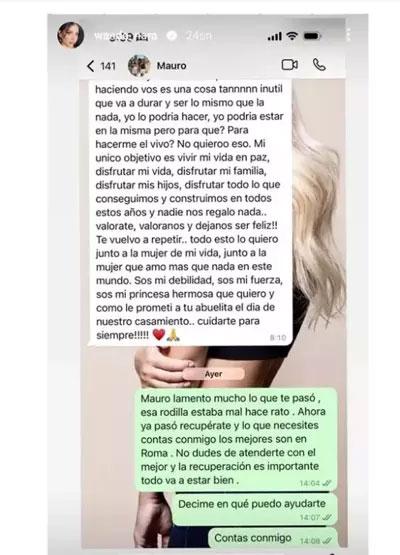 Wanda Nara'nın yeni sevgilisinden 'Dzeko' paylaşımı Wanda Nara'nın yeni sevgilisinden 'Dzeko' paylaşımı