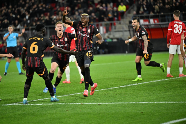 Galatasaray, AZ Alkmaar ile deplasmanda 1-1 berabere kaldı