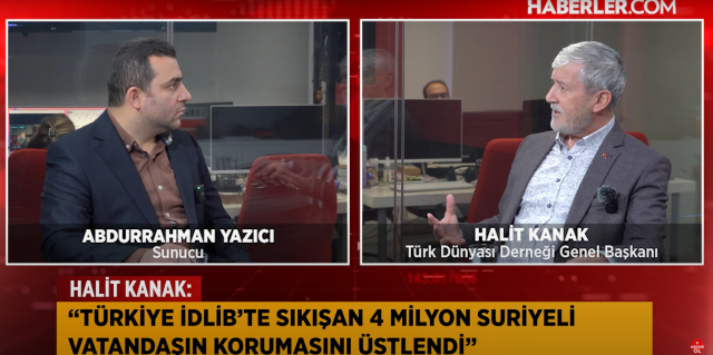 TDD Başkanı Kanak, Türkiye'de Suriye konusunda bir konunun yanlış bilindiğini söyledi