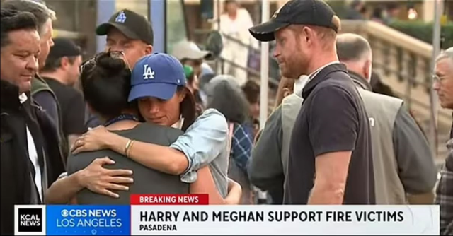 Prens Harry ve Meghan Markle, Los Angeles yangın mağdurlarına destek verdi