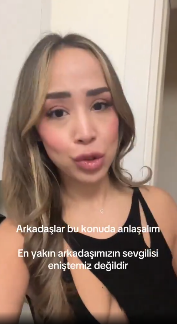 'Arkadaşımızın sevgilisi eniştemiz değildir' paylaşımı tartışma yarattı