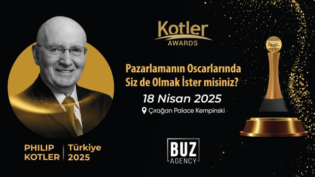 World Marketing Summit ve Kotler Awards 18 Nisan'da, Çırağan Sarayı'nda