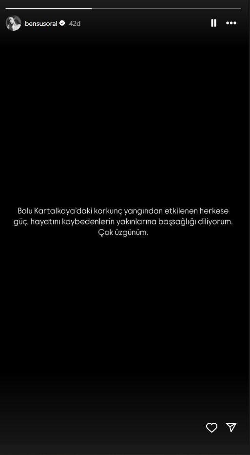 Kartalkaya'da yangın faciası: Ünlü isimlerden peş peşe paylaşımlar geldi