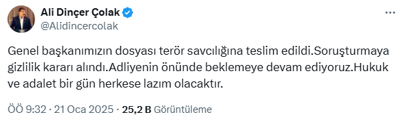 Ümit Özdağ adliyeye sevk edildi