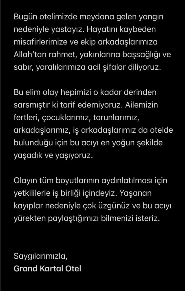 76 kişiye mezar olan otelin açıklamasına tepki yağıyor: Kepazesiniz, silin o paylaşımı