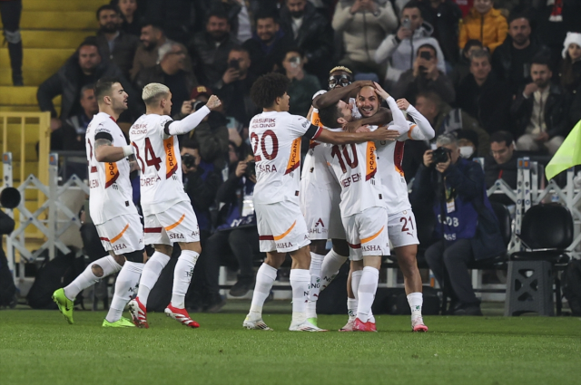 Galatasaray, Gaziantep FK'yı deplasmanda 1-0 yendi