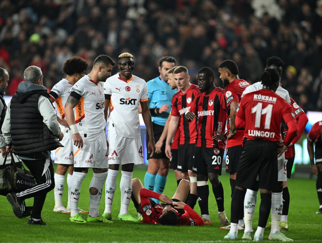 Galatasaray, Gaziantep FK'yı deplasmanda 1-0 yendi