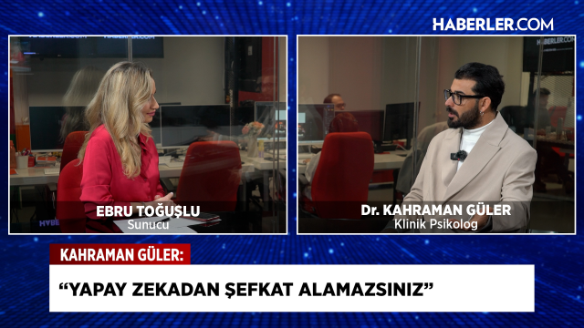 Dr. Kahraman Güler: Yapay zekadan şefkat bekleyemezsiniz