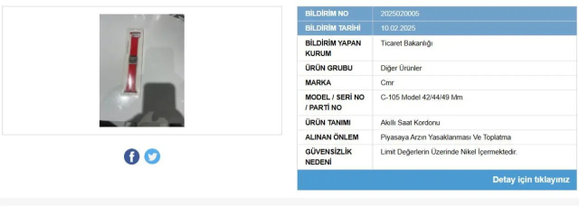 Bakanlık markalarını açıkça ifşa etti! Bu 3 ürün piyasadan toplatılıyor